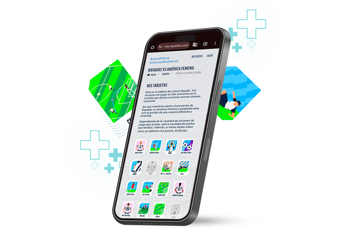 Contenido exclusivo, filtros, wallpapers, etc